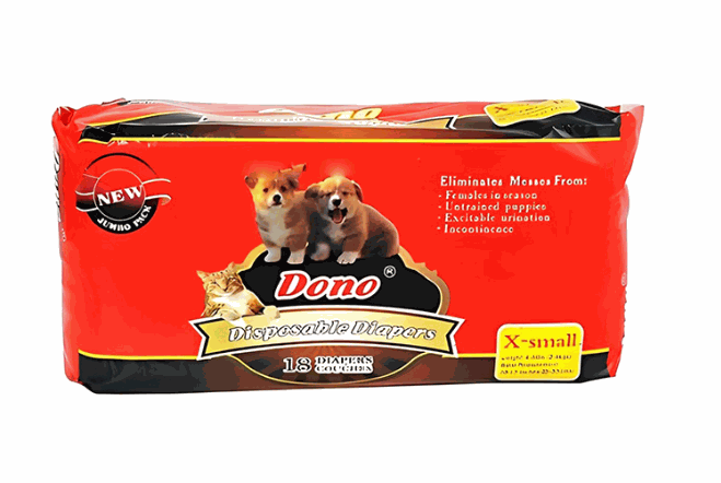 Dono Diapers XS, 18Pcs/Bag