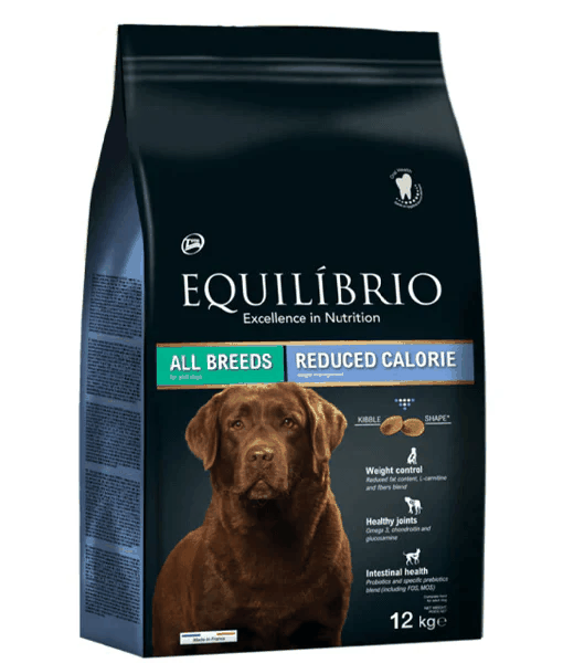 Equilibrio Dog All Breeds Reduced Calories 12kg