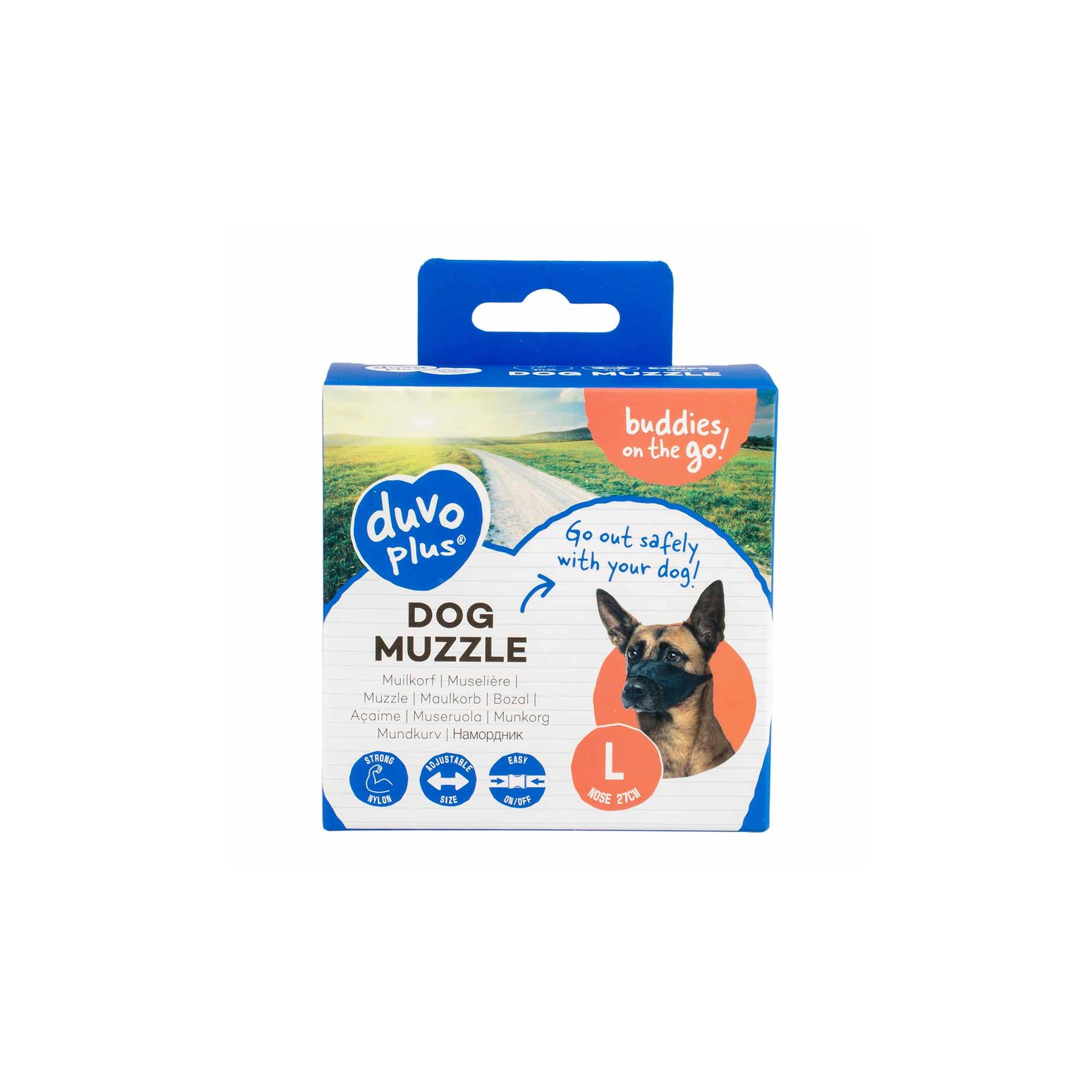 Duvo Safety Dog Muzzle Large (62-90cm)