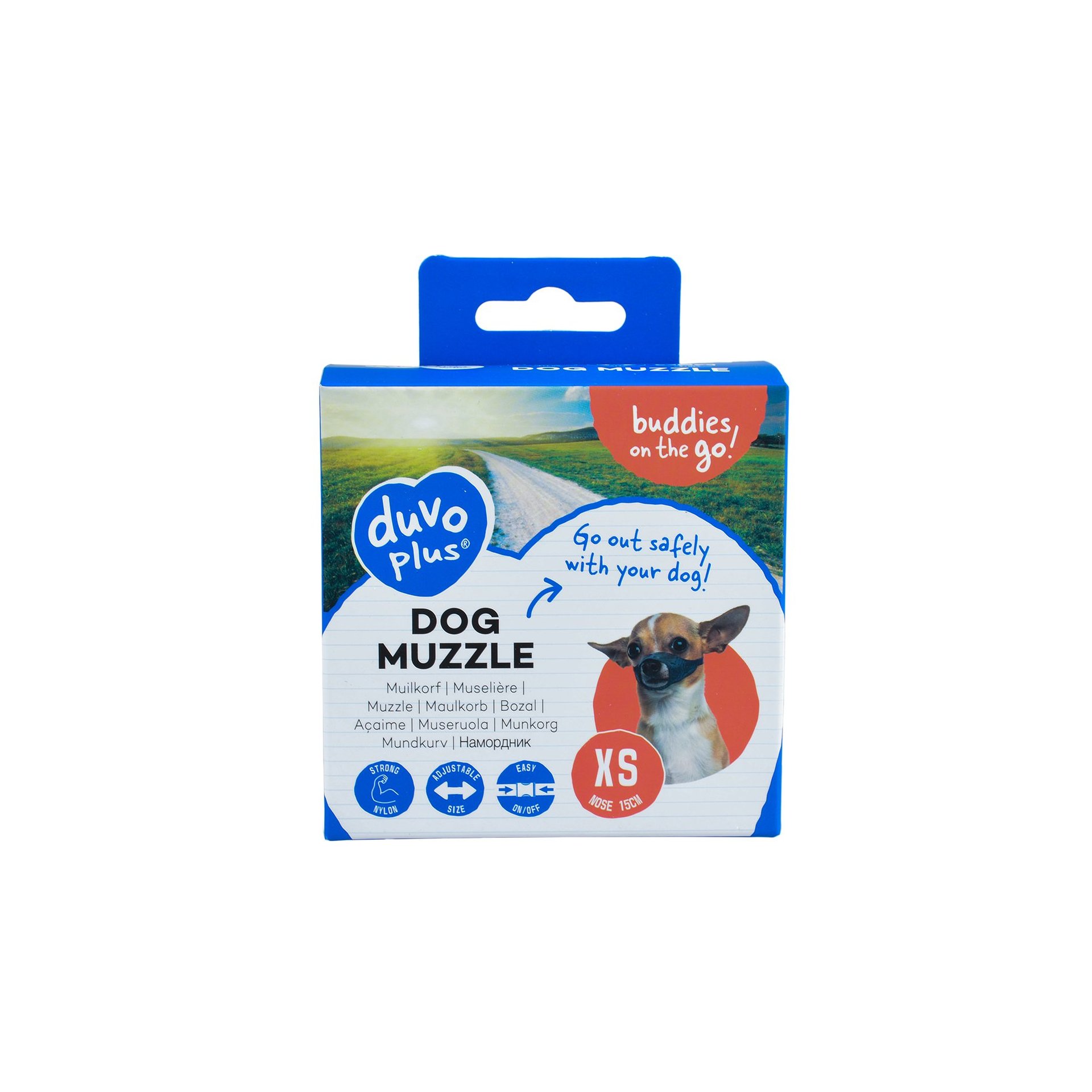 Duvo Safety Dog Muzzle X-Small (39-51cm)