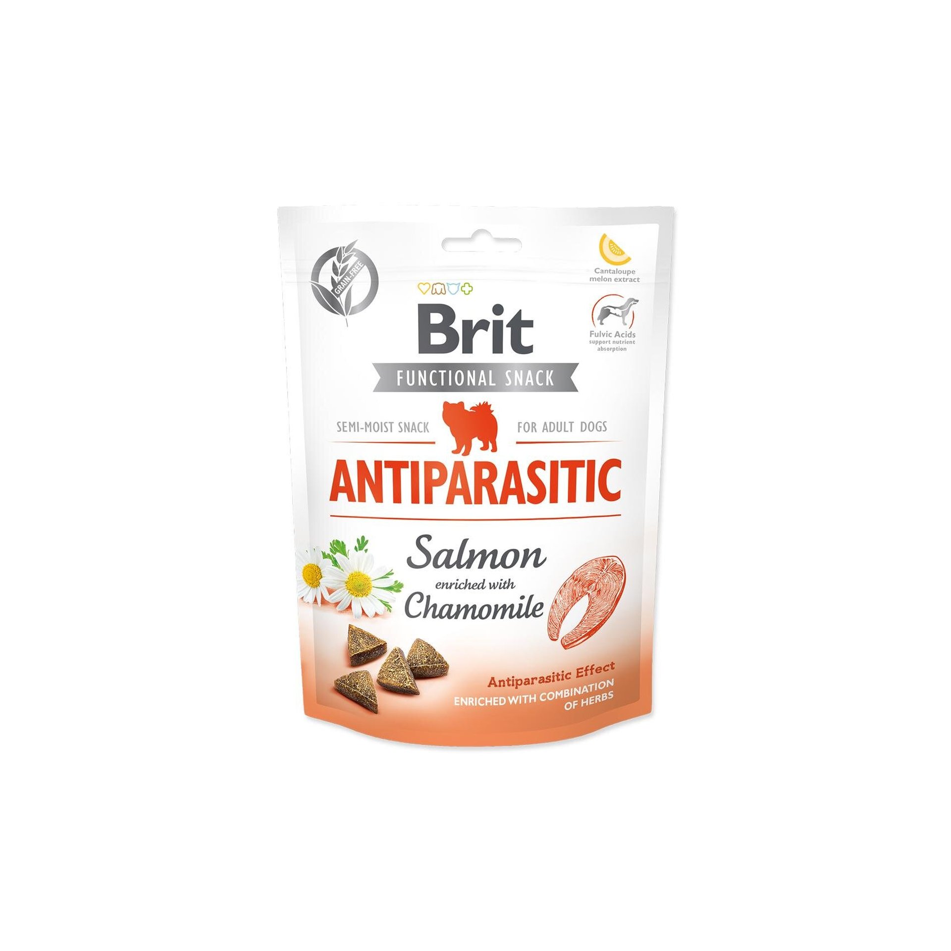 Brit Care Dog Functional Snack Antiparasitic Salmon 150g