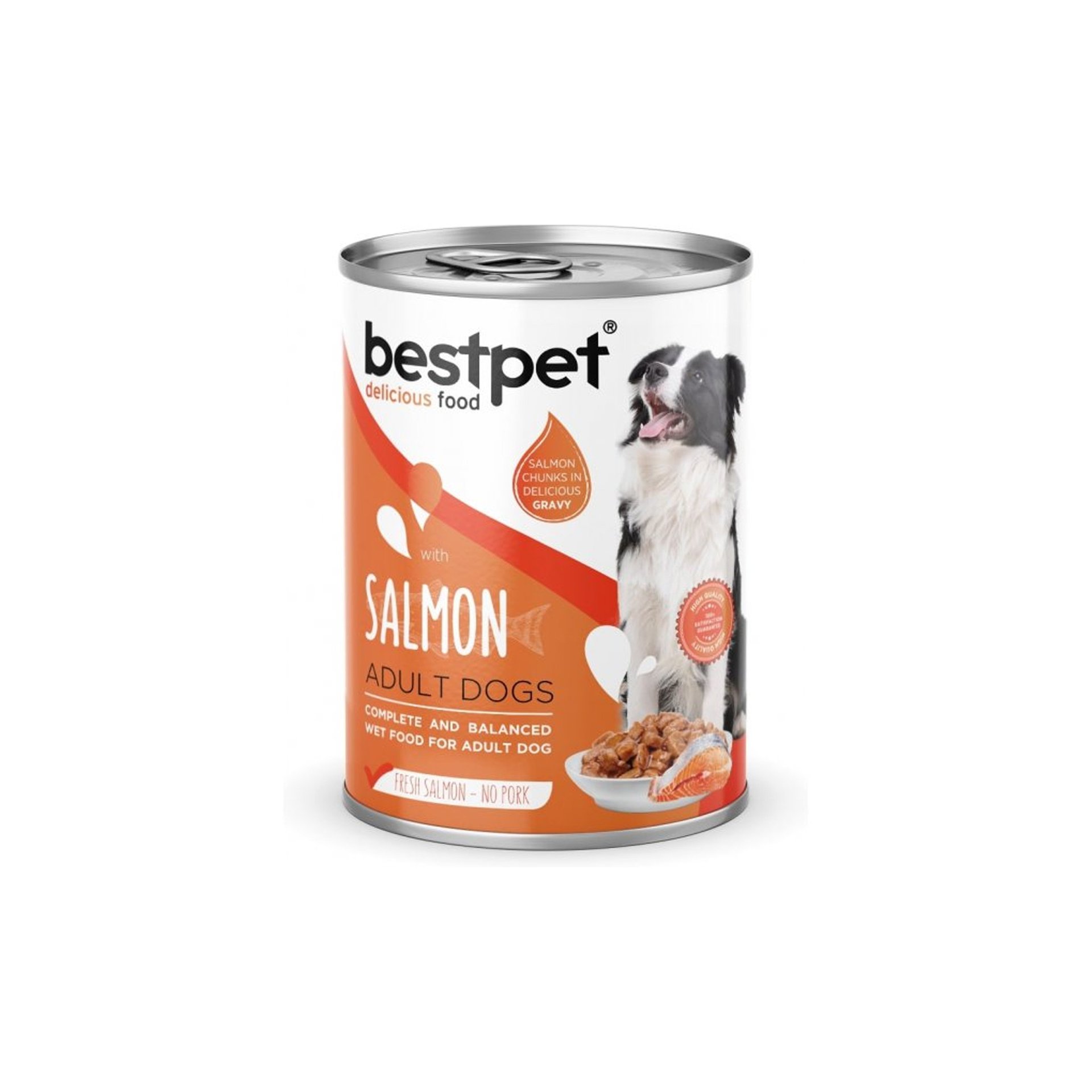 Bestpet adult dog with salmon 400g