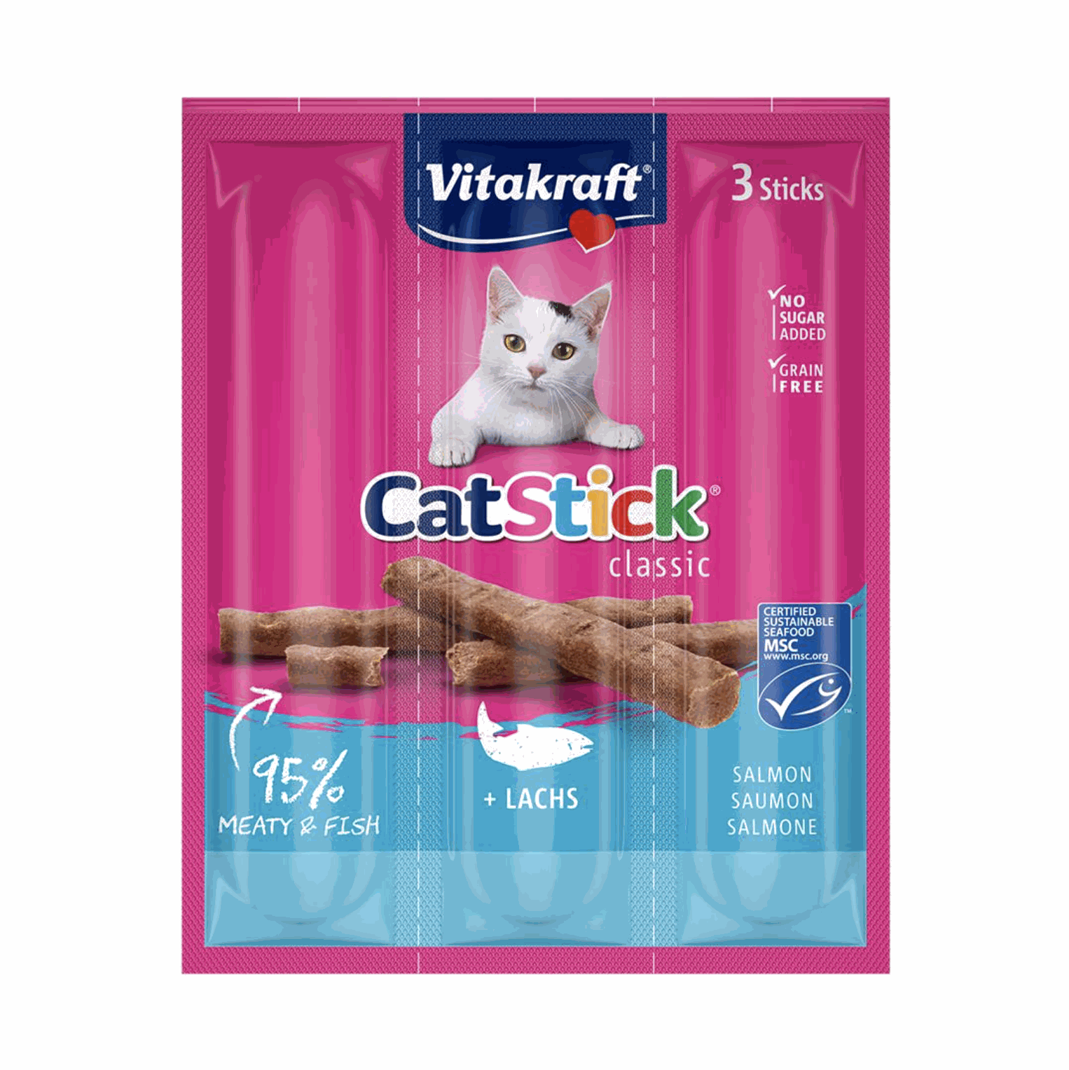 Salmon & Trout - Stick Mini – Vitakraft (3 x 6g)