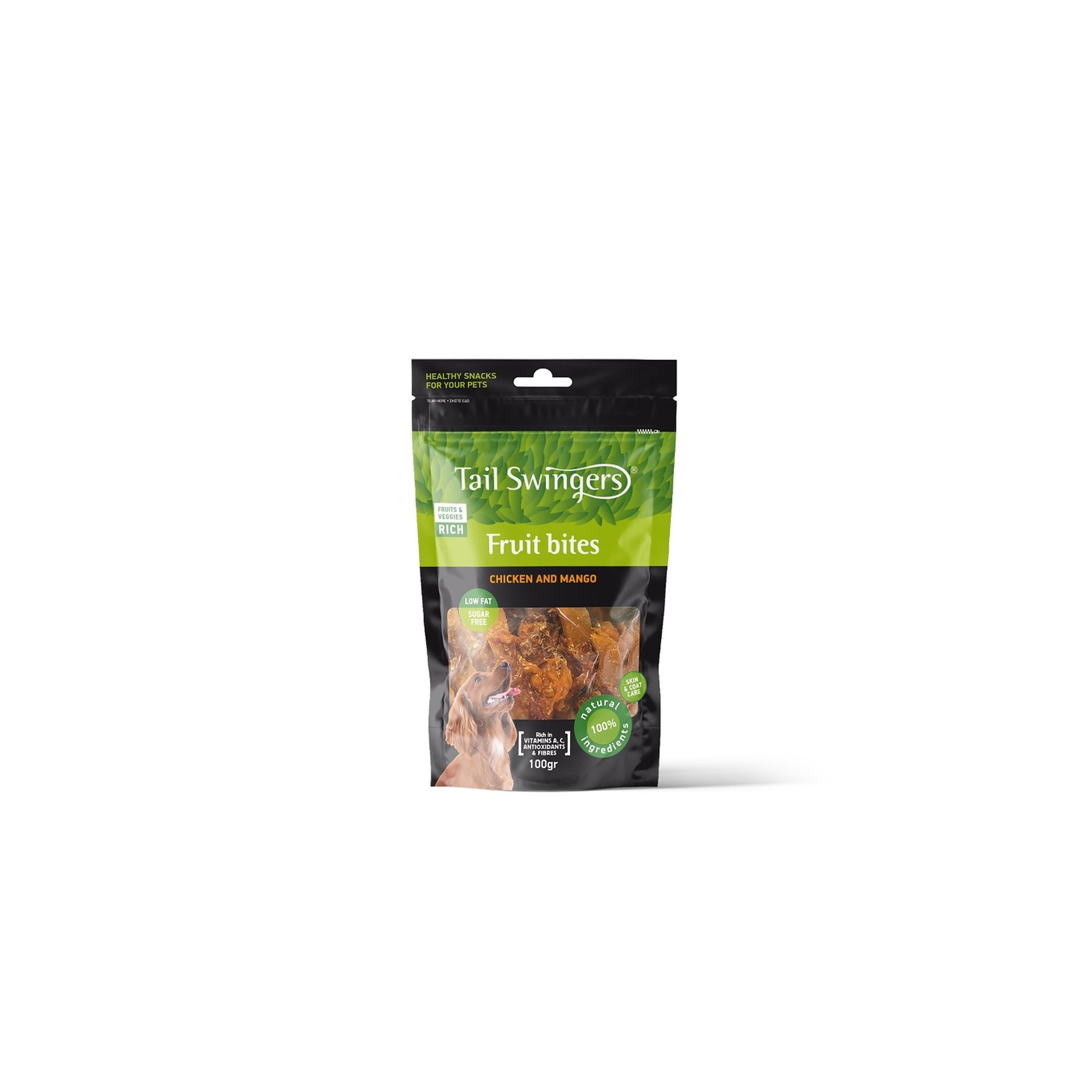 Mango with Chicken - Fruit Bites – Tail Swingers (100g)