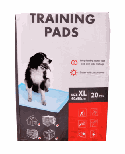 Training Pads For Dogs XLarge 60*90cm 20Pcs
