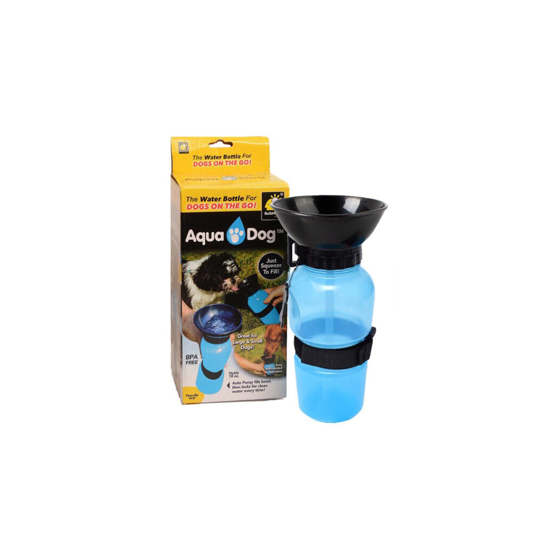 Aqua Dog Travel Water Bottle - 500 mL