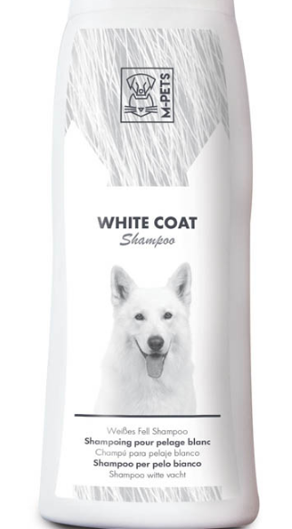 White dog shampoo-250ml