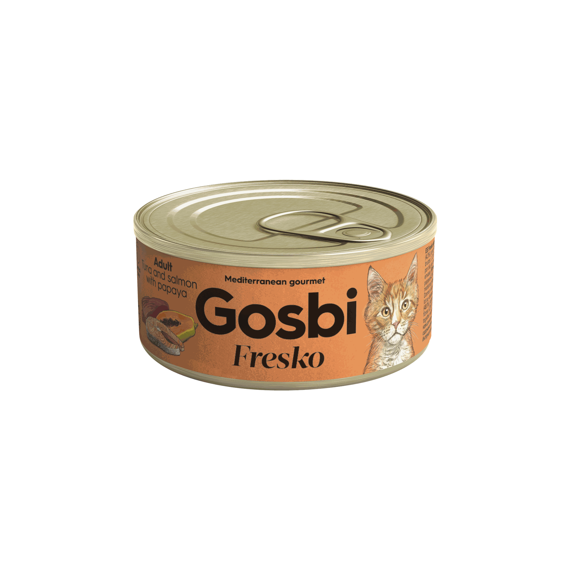 Fresko Cat Tuna with Salmon and Papaya -70g