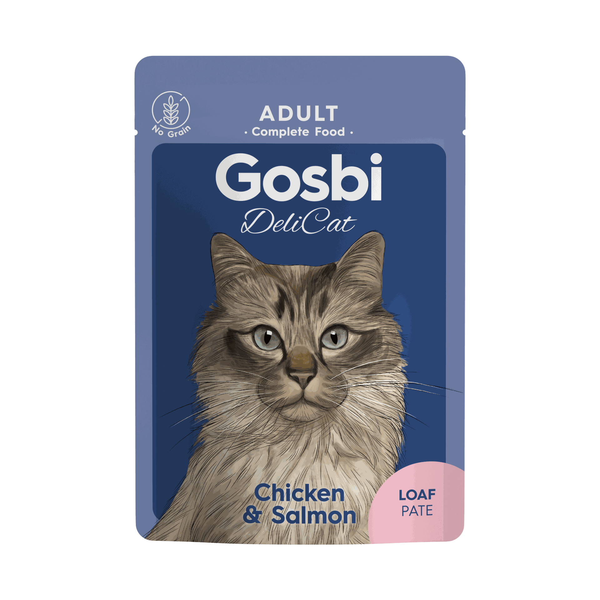 Delicat Adult Chicken and Salmon - 70g