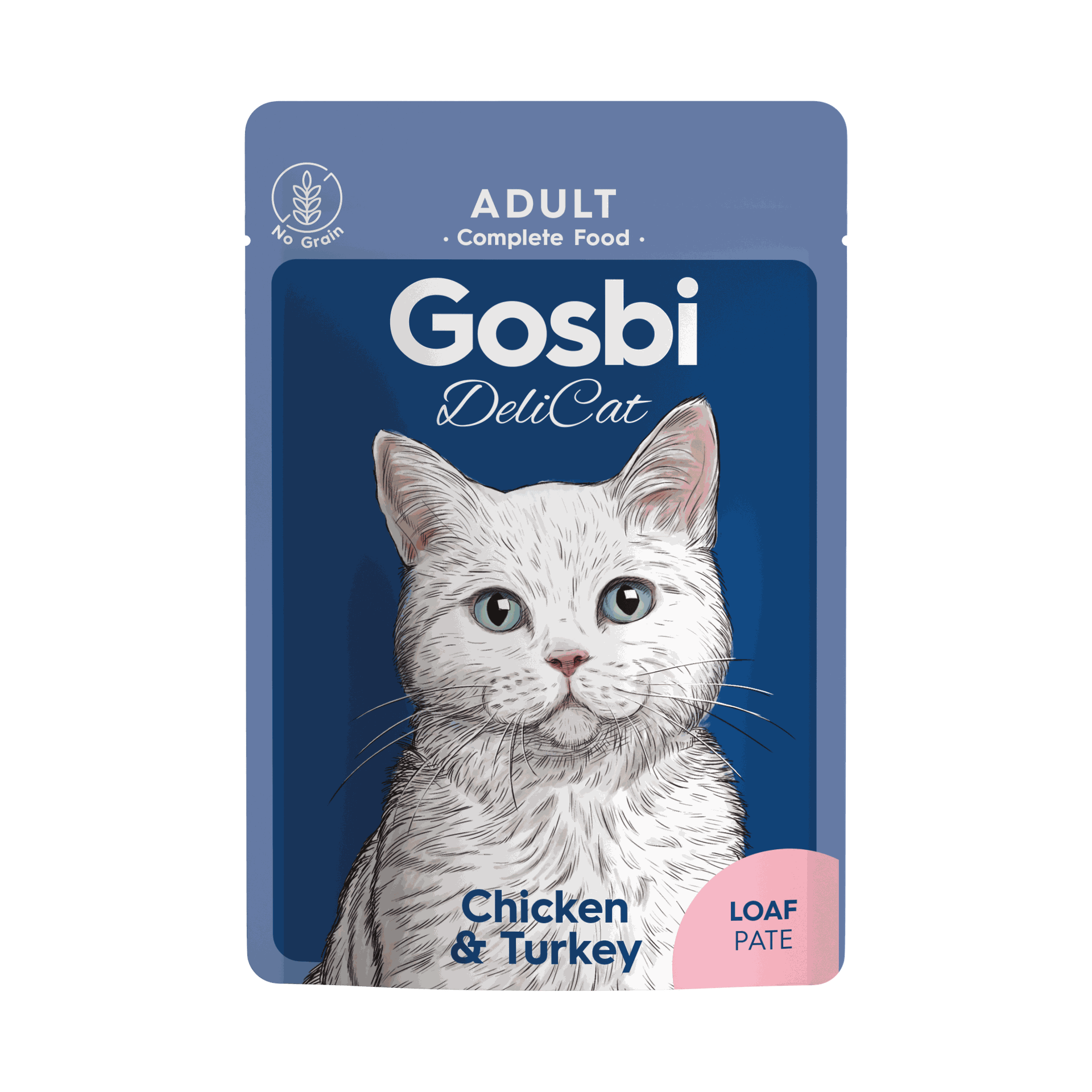 Delicat Adult Chicken and Turkey - 70g
