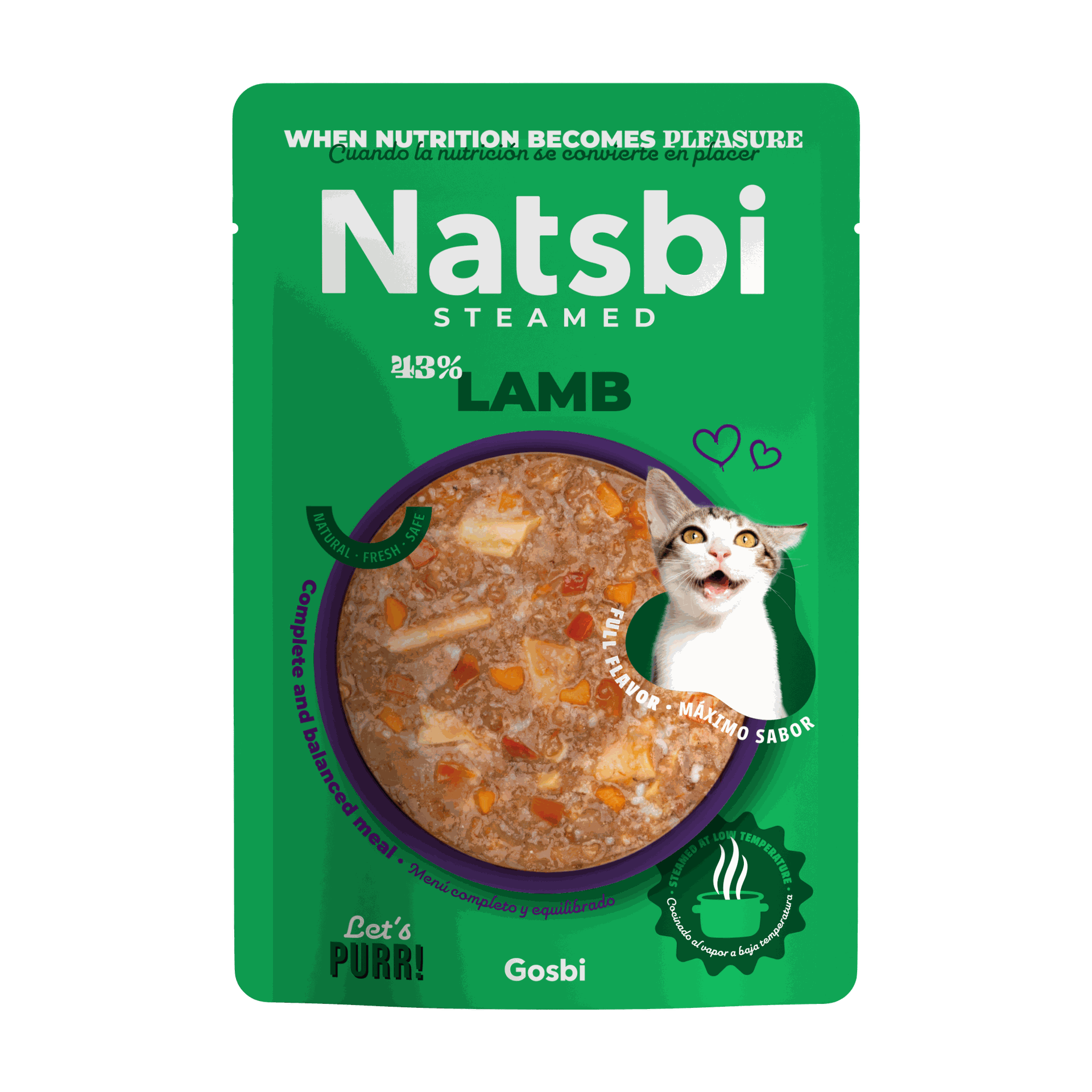 Natsbi Cat Lamb - 80g