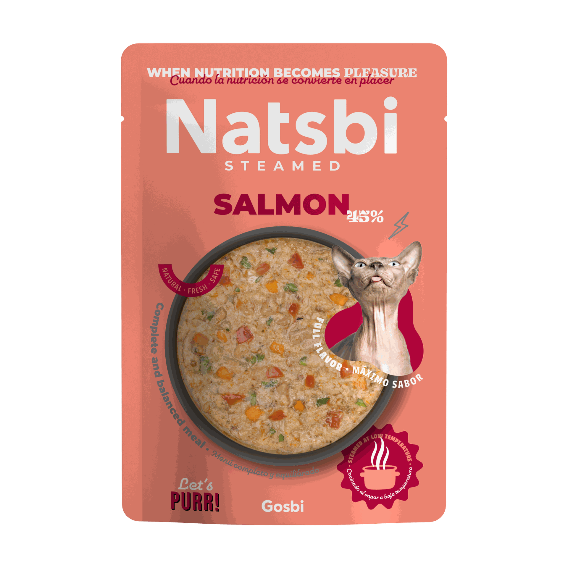 Natsbi Cat Salmon - 80g