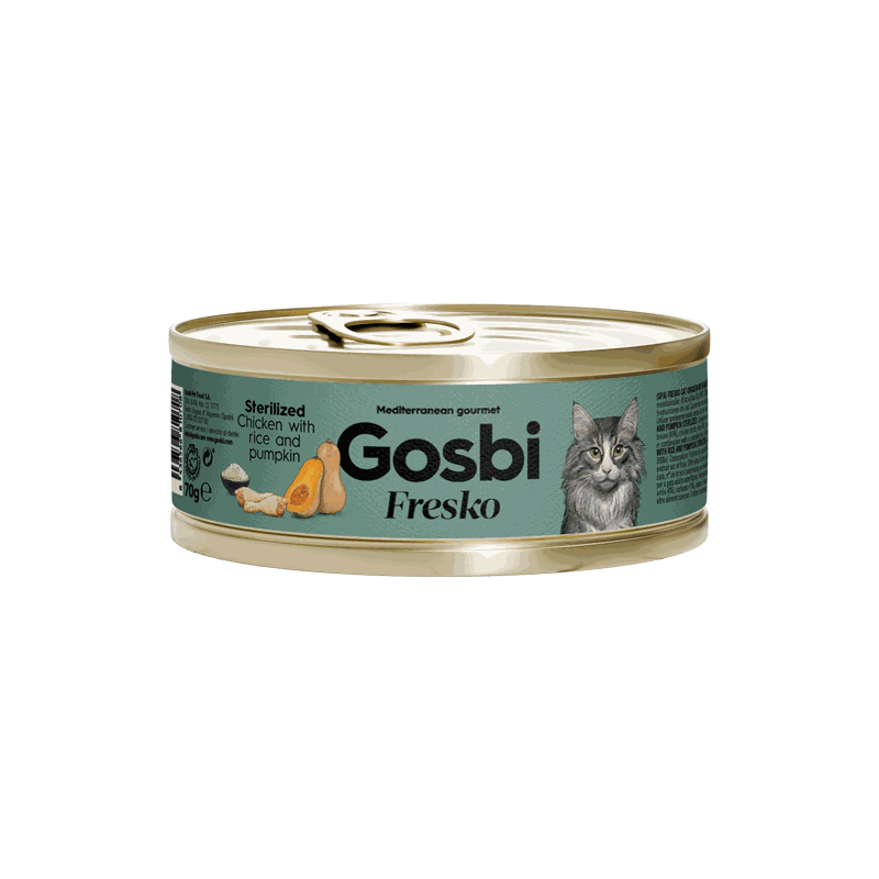 Fresko Cat Sterilized Chicken with Rice and Pumpkin - 70g
