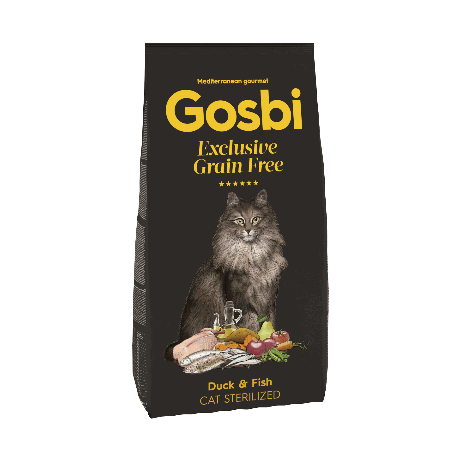 Exclusive Grain Free Cat Sterilized Duck and Fish- 2kg