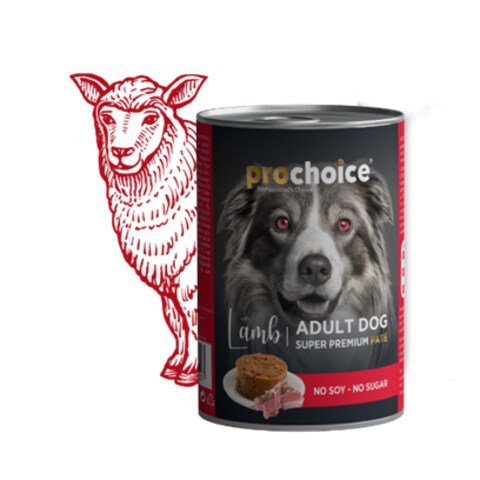 Prochoice Adult Dog Beef & Rice Pate 400 Grs
