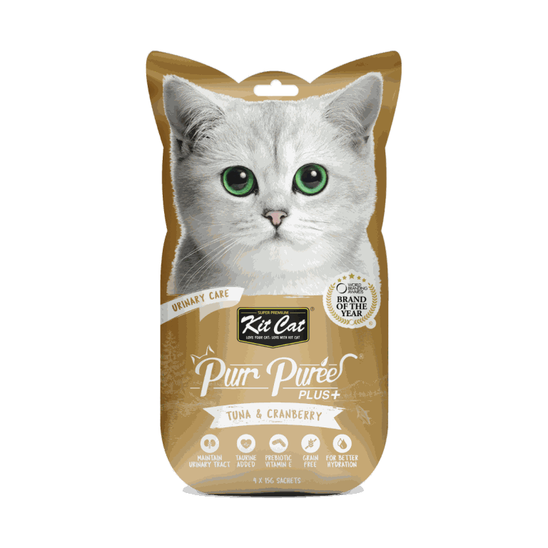 Kit Cat Purr Puree Plus+ Urinary Care 4x15g (Tuna)