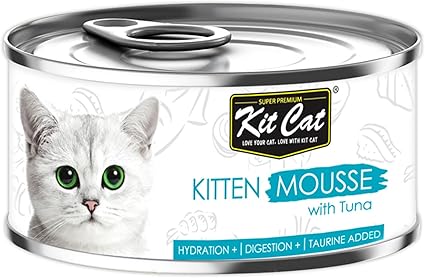 Kit Cat 80 g Kitten Mousse with Tuna x 24 pcs