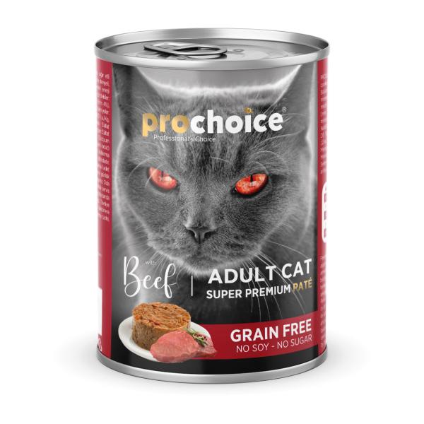 Prochoice Adult Cat Beef Pate 400