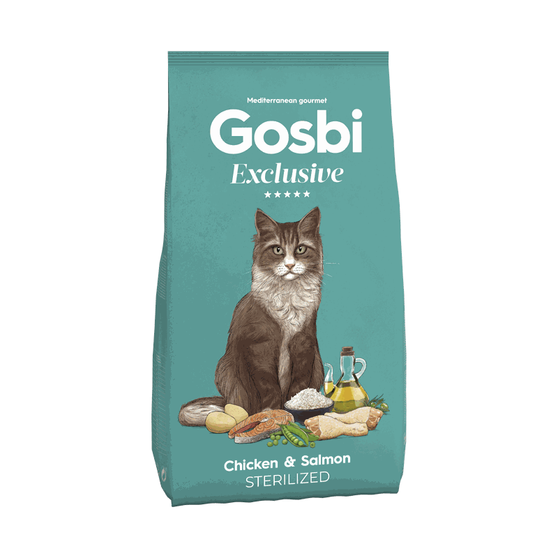 Exclusive Cat Sterilized Chicken and Salmon, Exclusive Cat Sterilized Chicken and Salmon - 1.5 kg