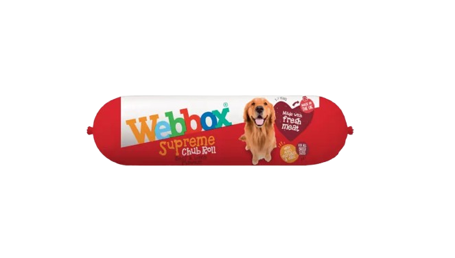 Webbox Assorted Chub Roll Wet Dog Food