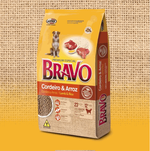 Bravo Lamb and Rice 15Kg