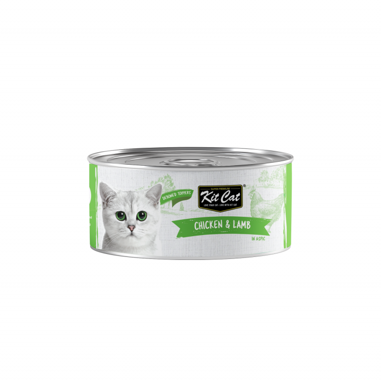 Kit Cat Deboned Chicken Lamb Toppers 80g*24pcs