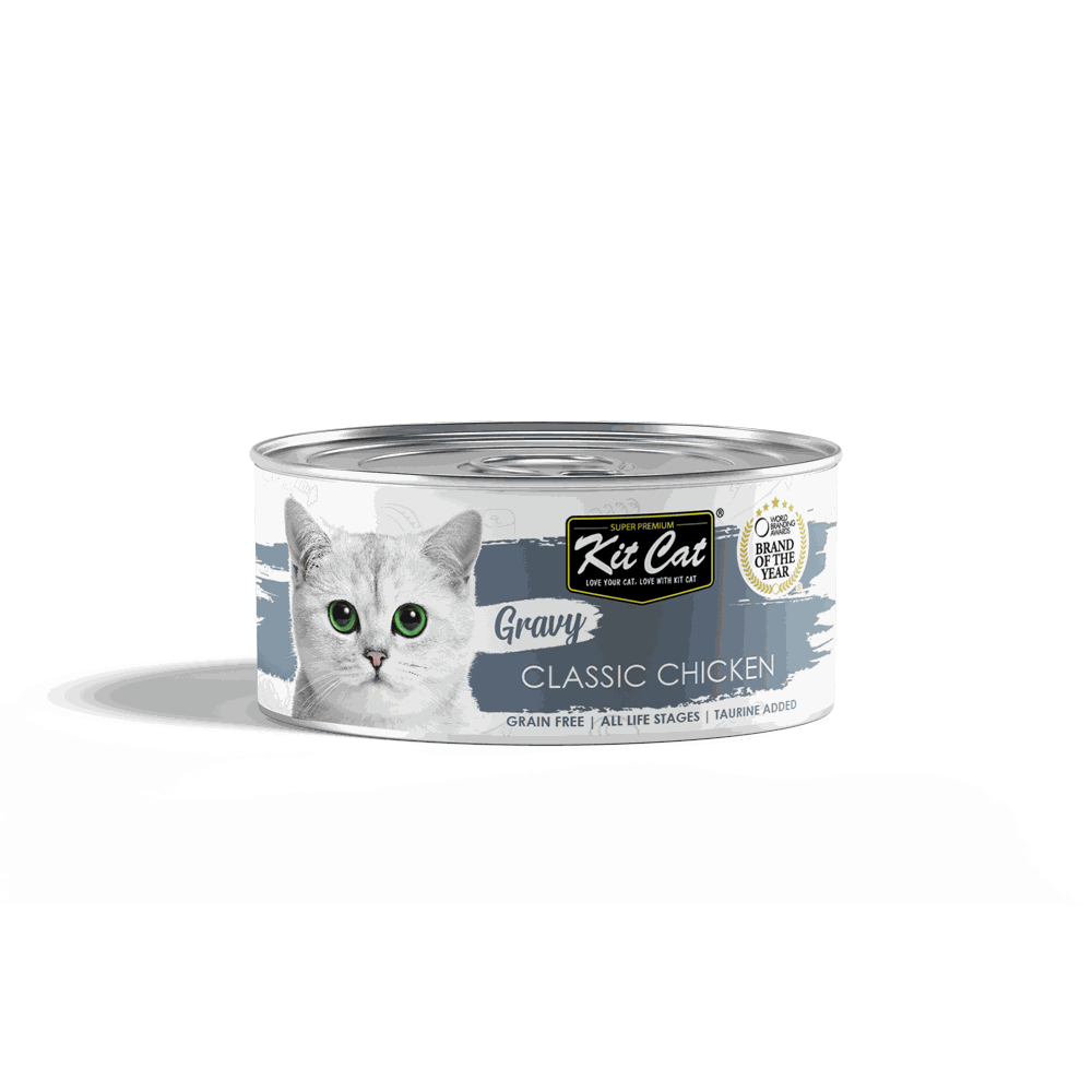 Kit Cat Gravy Series Classic Chicken 70g x24pcs