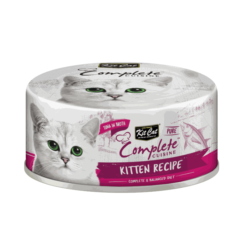 Kit Cat Complete Cuisine Kitten Recipe Tuna in Broth 70g