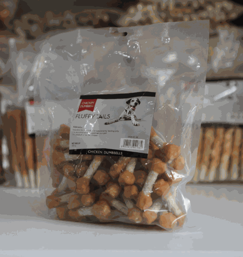 Fluffy Tails Chicken Dumbbell 500g
