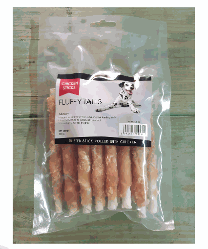 Fluffy Tails Chicken Sticks 200g