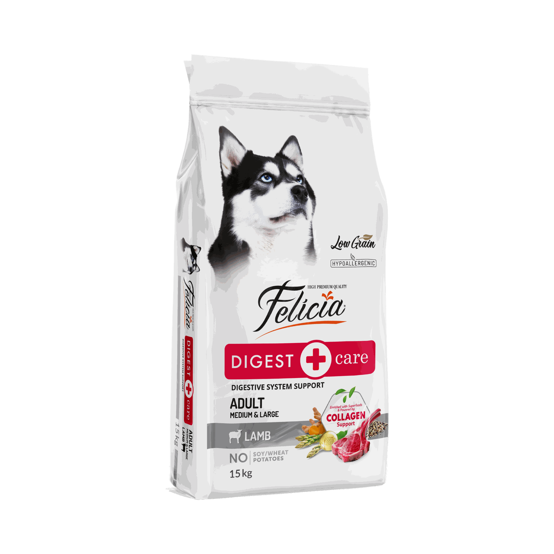 Felicia Adult Dog Medium & Large Breed Lamb, Felicia Adult Dog Medium & Large Breed Lamb-15kg