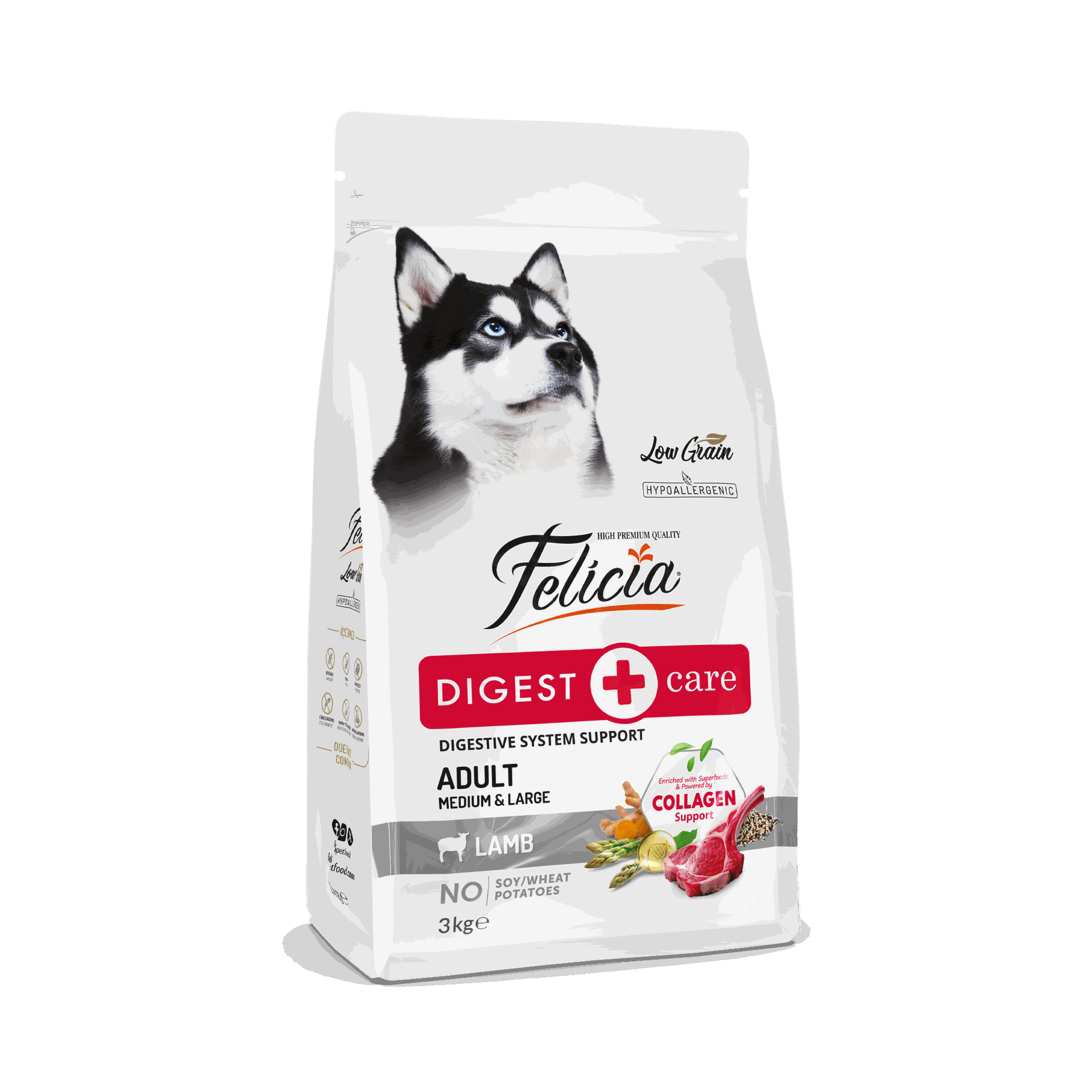 Felicia Adult Dog Medium & Large Breed Lamb