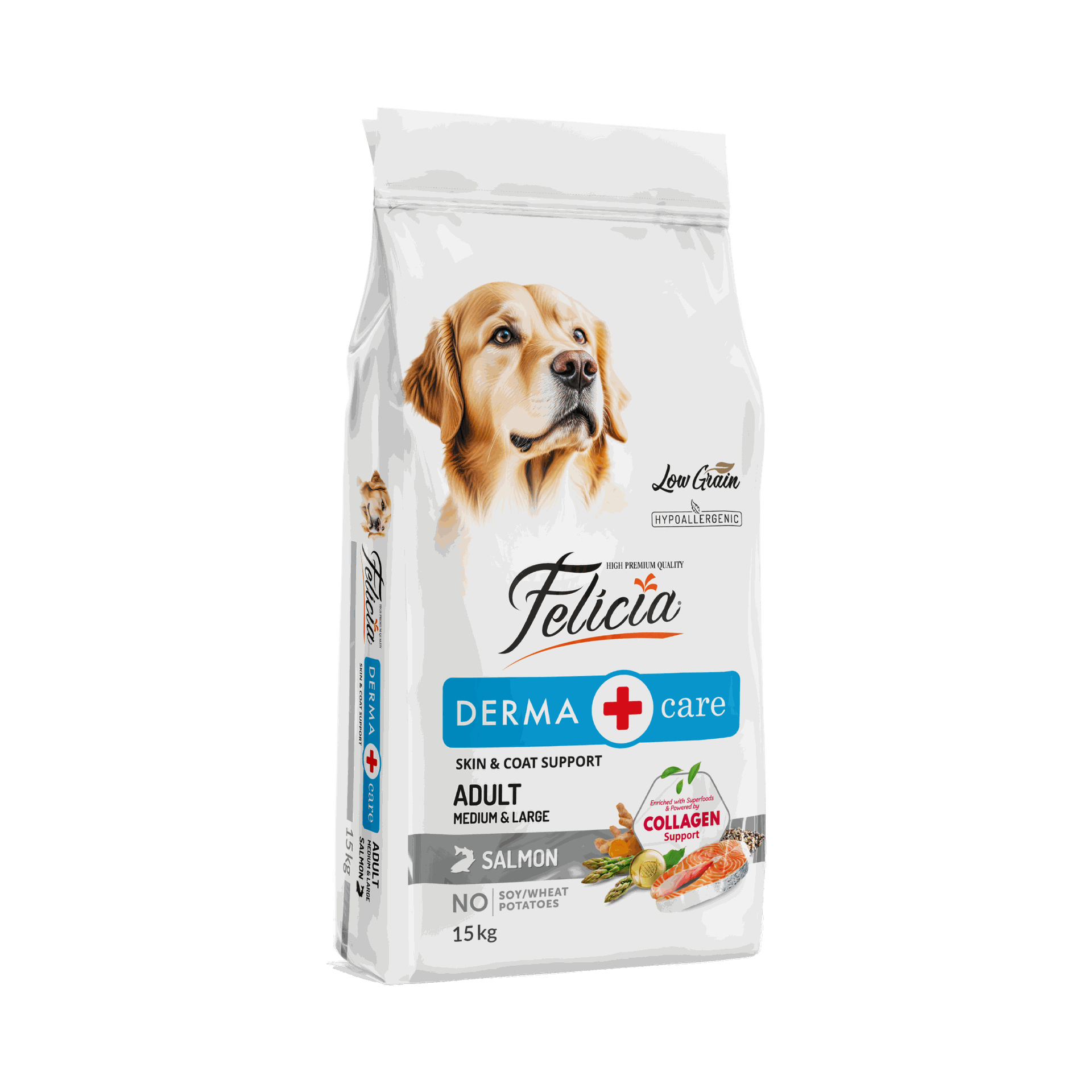 Felicia Adult Dog Medium & Large Breed Salmon, Felicia Adult Dog Medium & Large Breed Salmon-15kg
