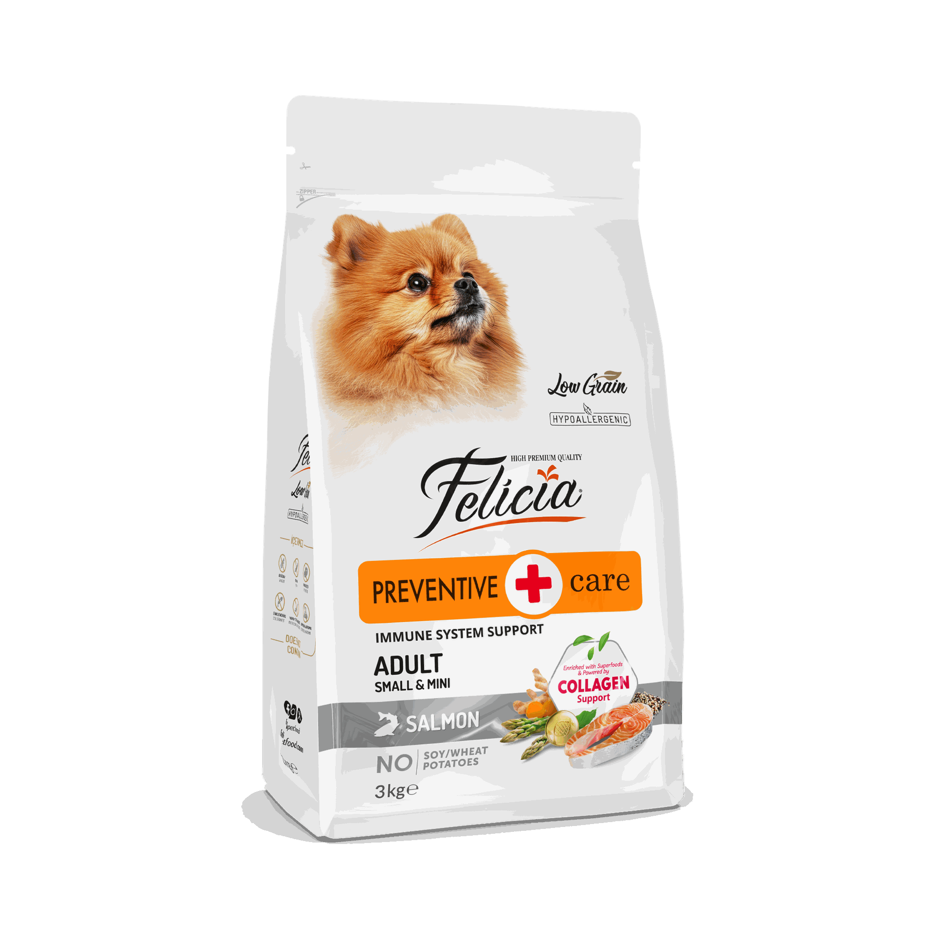 Felicia Adult Dog Small & Mini Breed Salmon