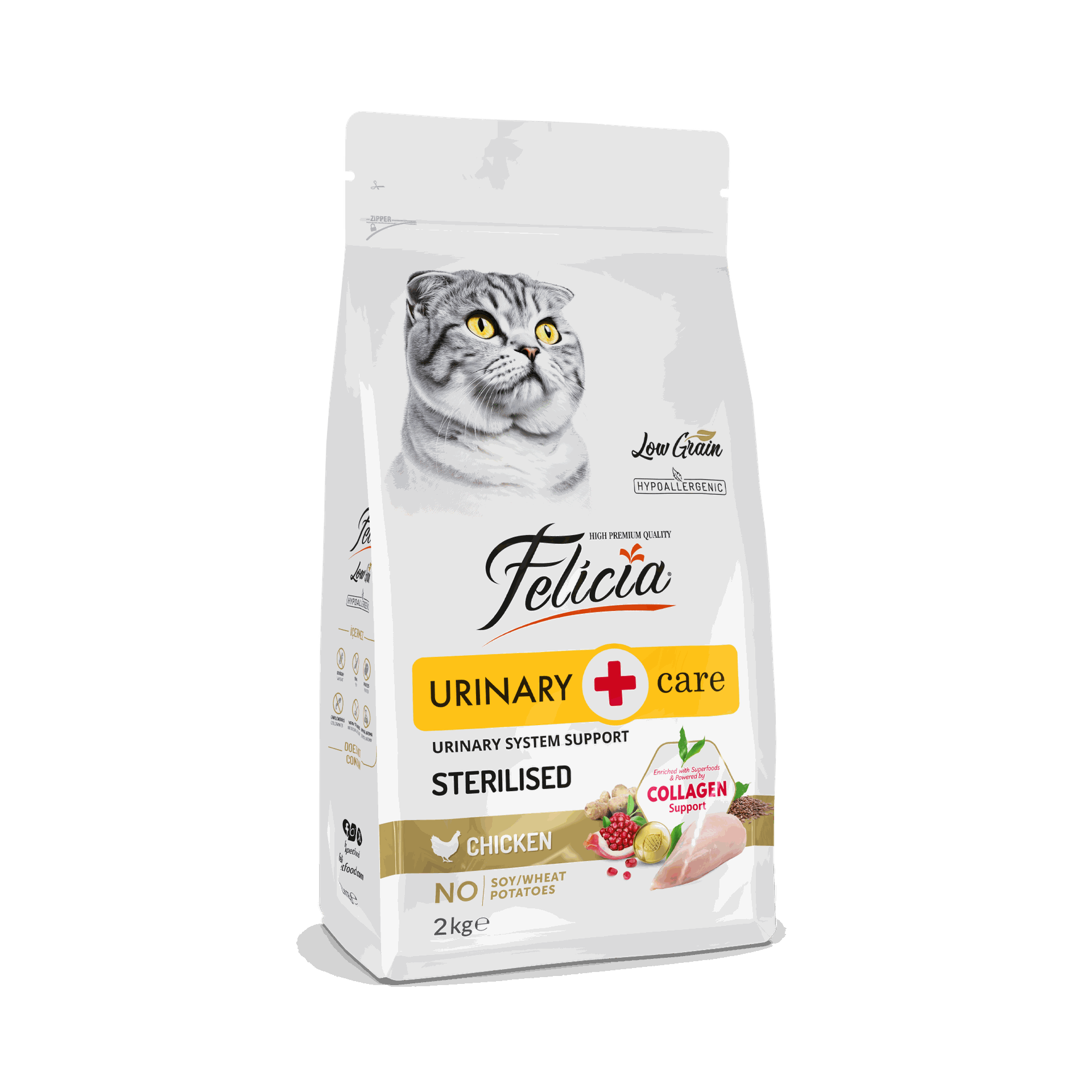 Felicia Sterilesed Cat Chicken