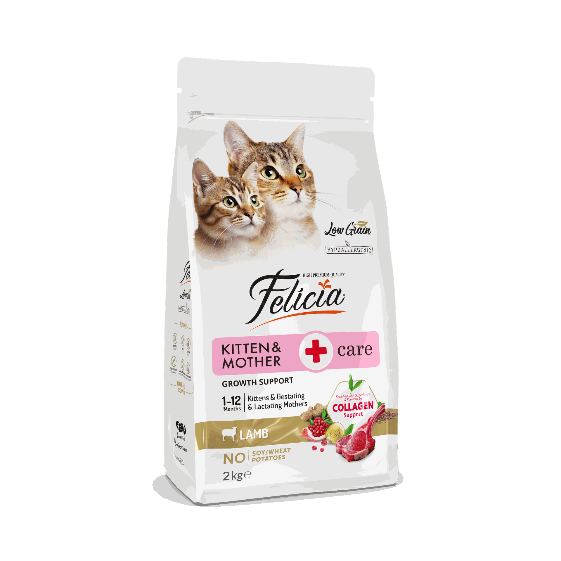 Felicia Kitten & Mother Lamb, Felicia Kitten & Mother Lamb - 2kg