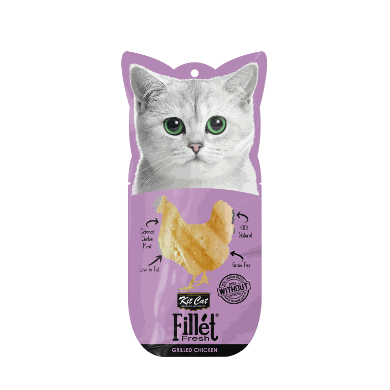 Kit Cat Fillet Fresh Grilled Chicken 30g