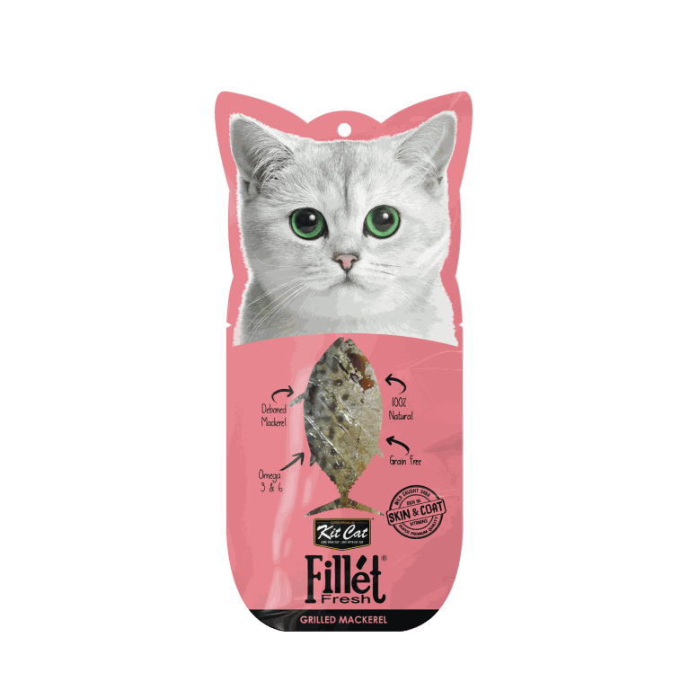 Kit Cat Fillet Fresh Grilled Mackerel - 30g