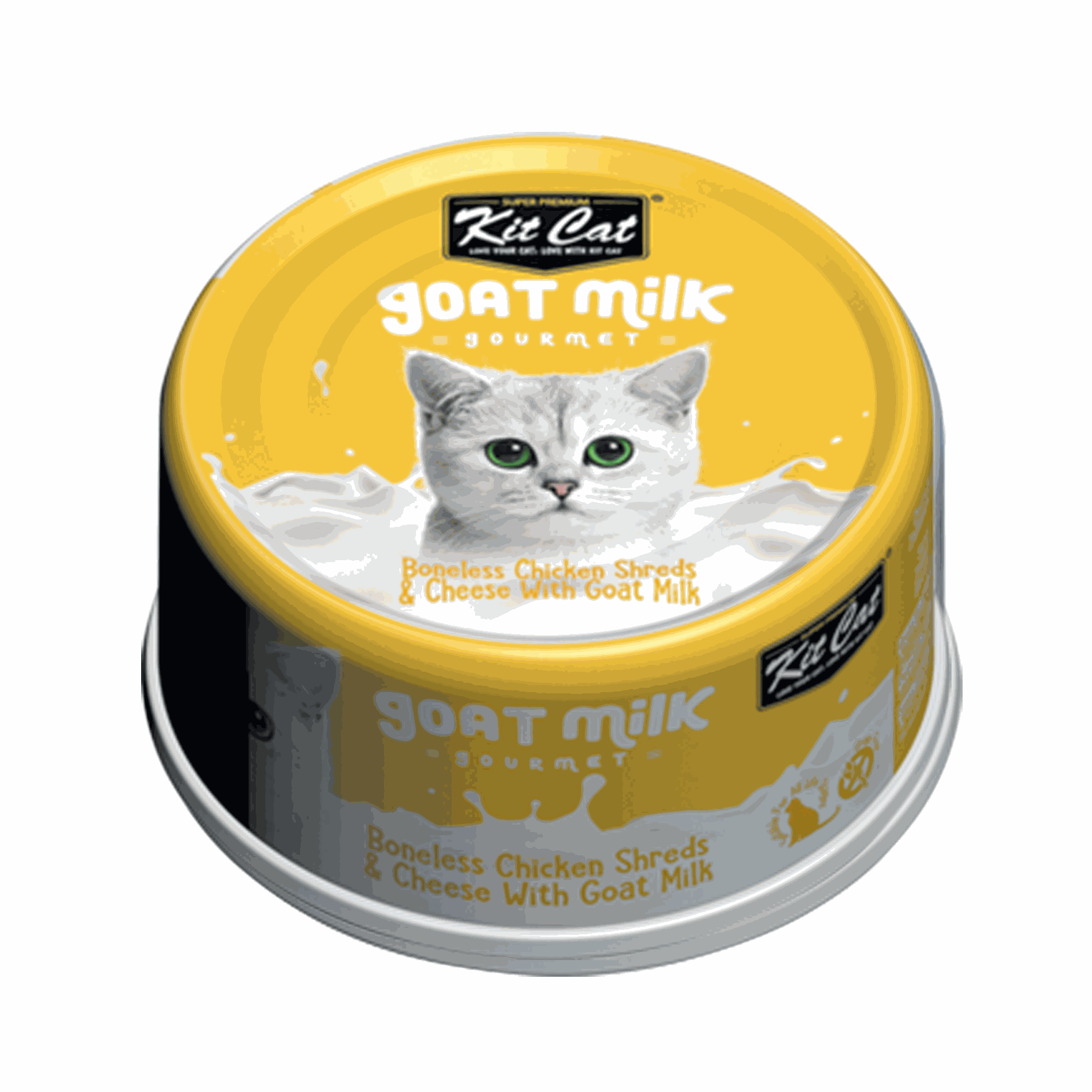 Kit Cat Goat Milk Gourmet Chicken Cheese 70g x24pcs