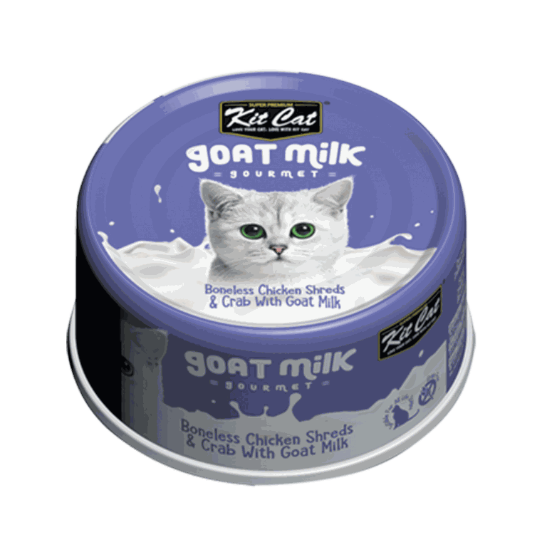 Kit Cat Goat Milk Gourmet Chicken Crab 70g x24pcs