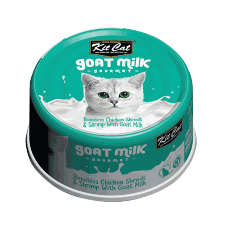 Kit Cat Goat Milk Gourmet Chicken Shrimp 70g x24pcs