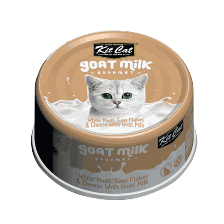 Kit Cat Goat Milk Gourmet Tuna & Cheese 70g x24pcs