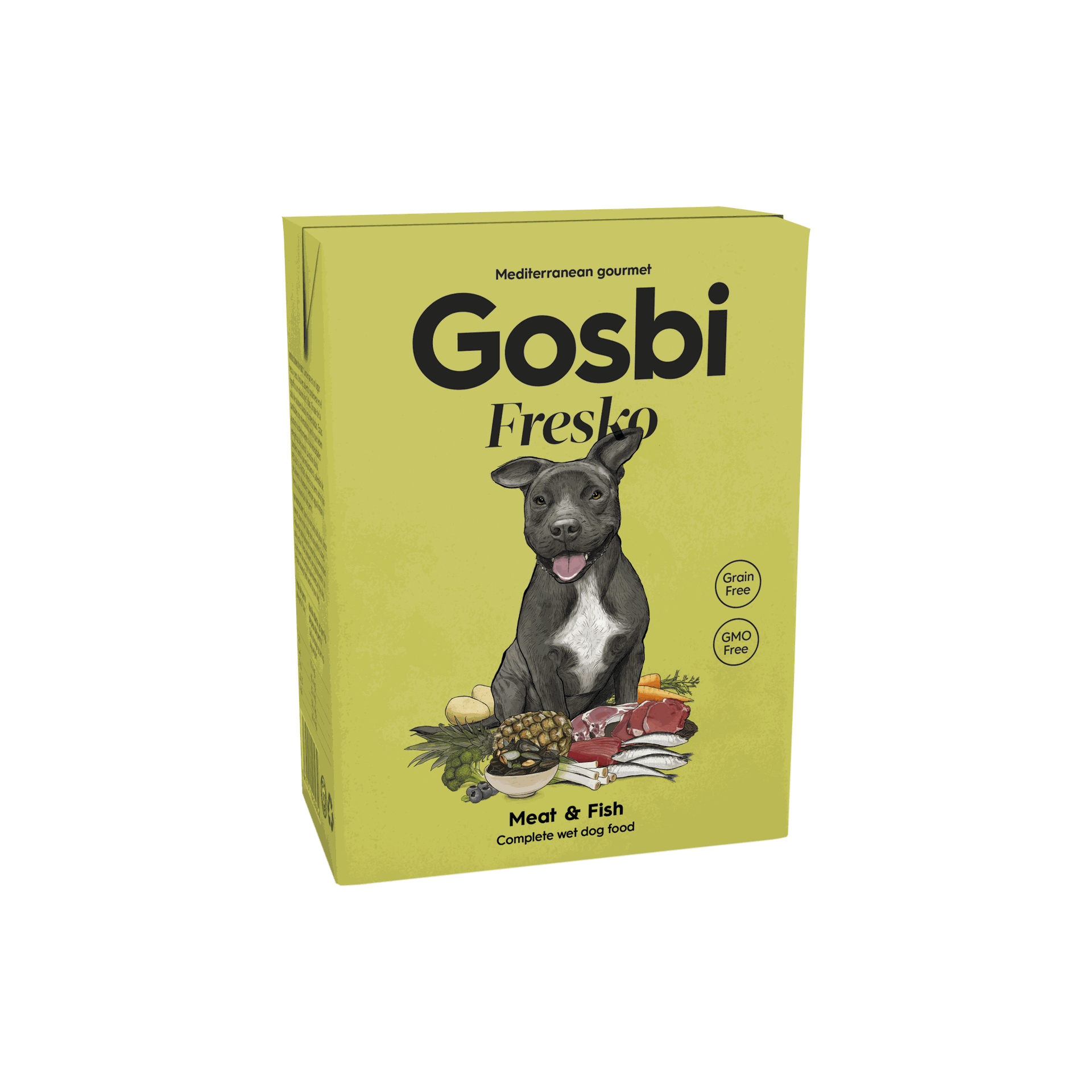 Gosbi Fresko Dog Meat & Fish - 375g