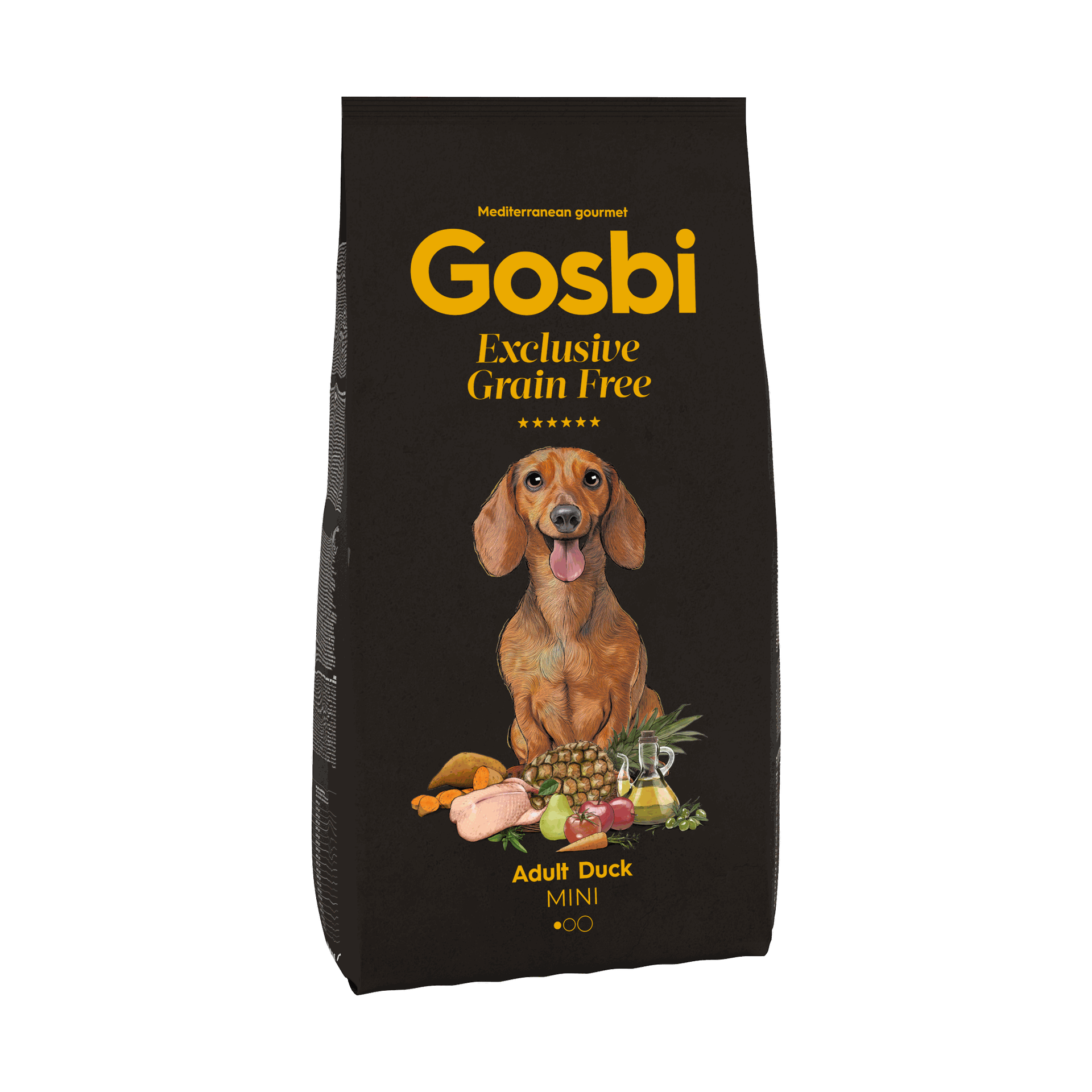 Gosbi Exclusive Grain Free Adult Duck Mini - 2kg
