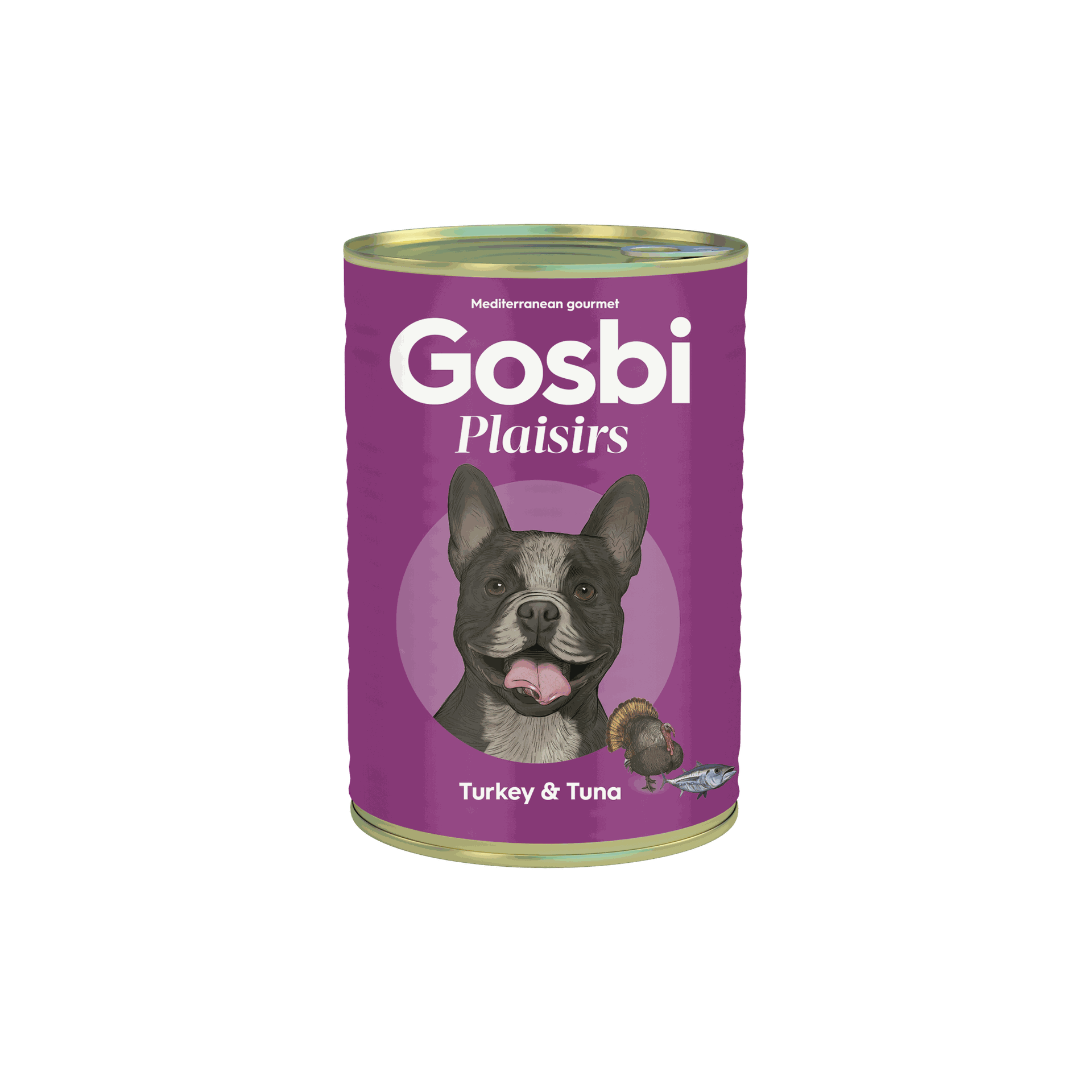 Gosbi Plaisirs Turkey & Tuna, Gosbi Plaisirs Turkey & Tuna - 400g