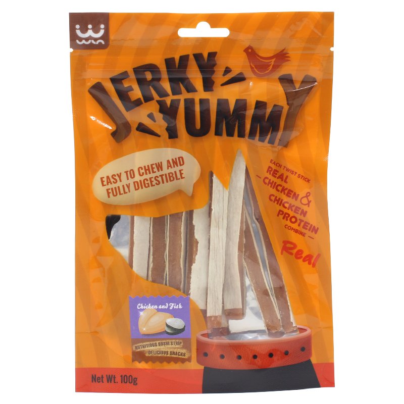 Chicken and Fish Sushi strip - 100g