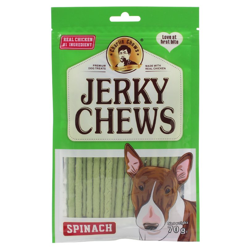 Chicken Jerky Chews - Spinach