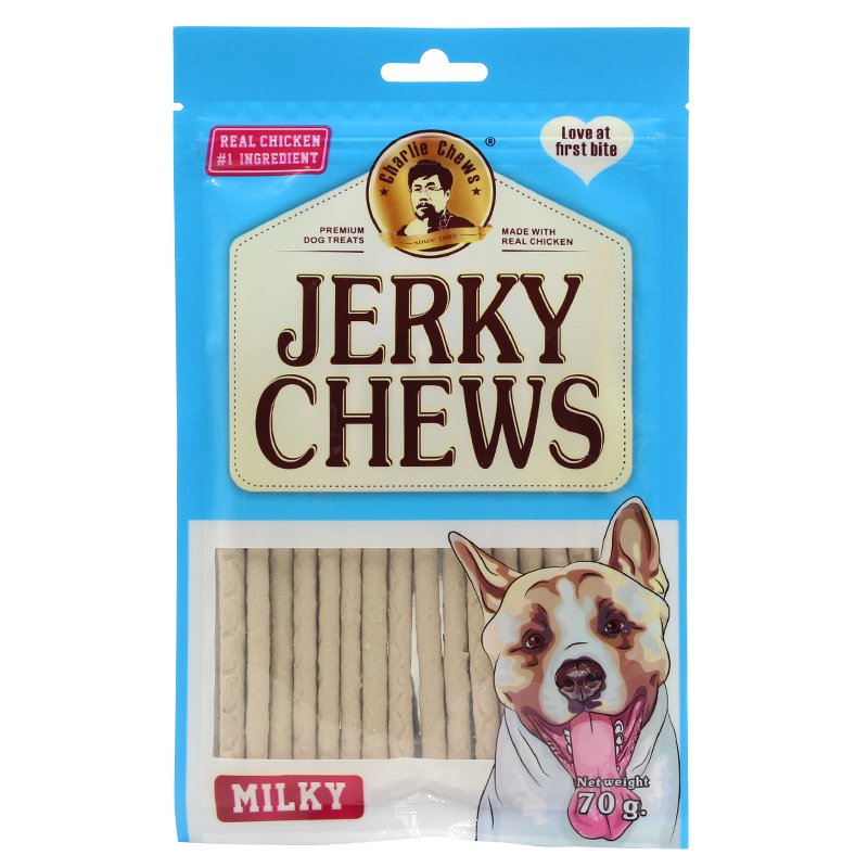 Chicken Jerky Chews - Milky