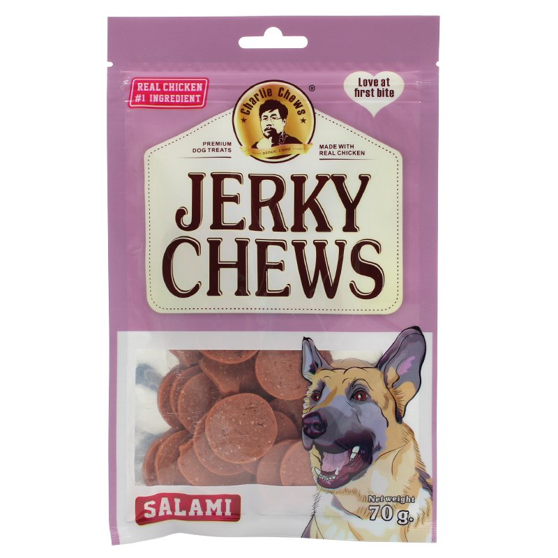 Chicken Jerky Chews - Salami