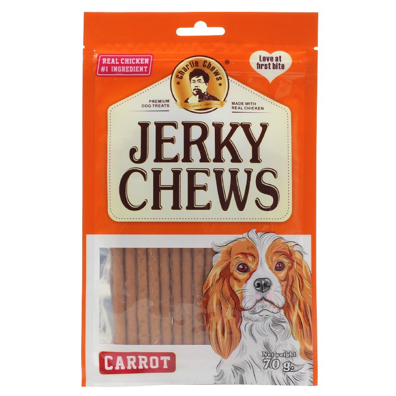 Chicken Jerky Chews - Carrot
